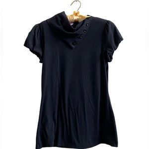 Maurices Button Turtleneck Blouse